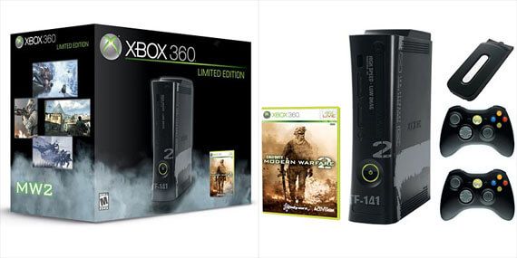 Microsoft Xbox 360 Elite Call of Duty Modern Warfare 2 Limited Edition  Bundle 