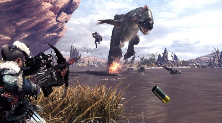 Monster Hunter World's Day One Patch Adds Poogies and Other Features - Fish monster