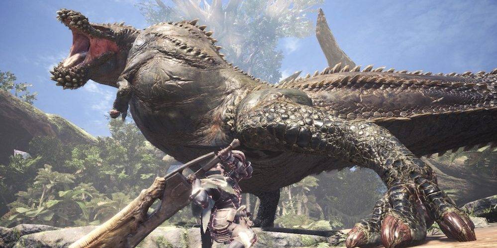 monster hunter world march update deviljho great sword capcom