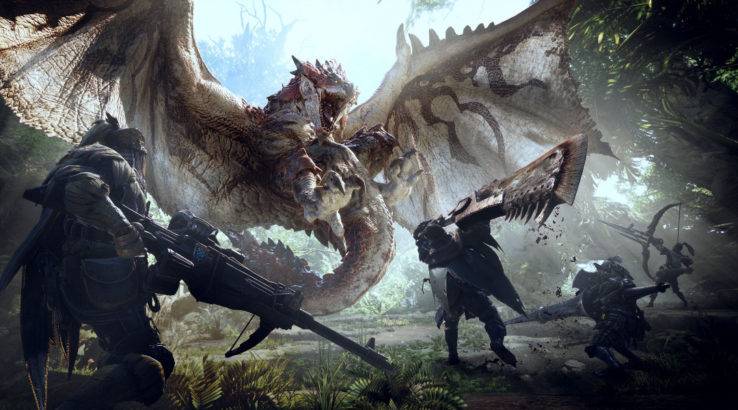 monster hunter world dragon