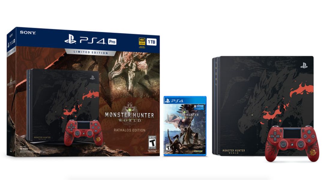 Monster Hunter World PS4 Pro Bundle Coming to the West