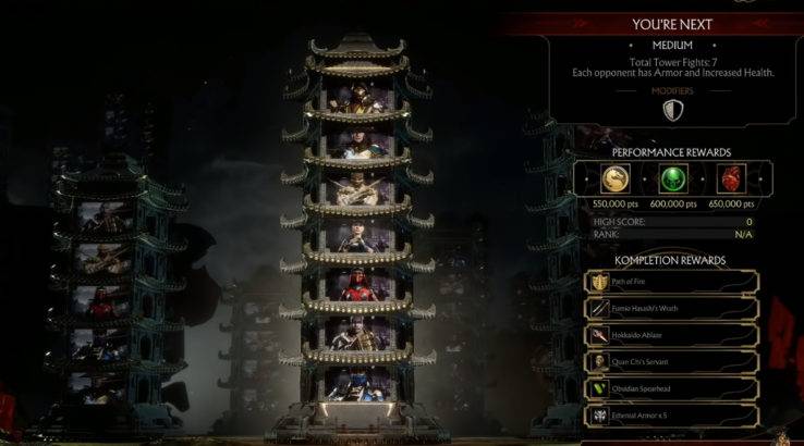 mortal kombat 11 towers of time fix