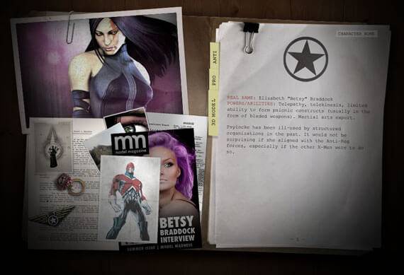 mua2 psylocke dossier