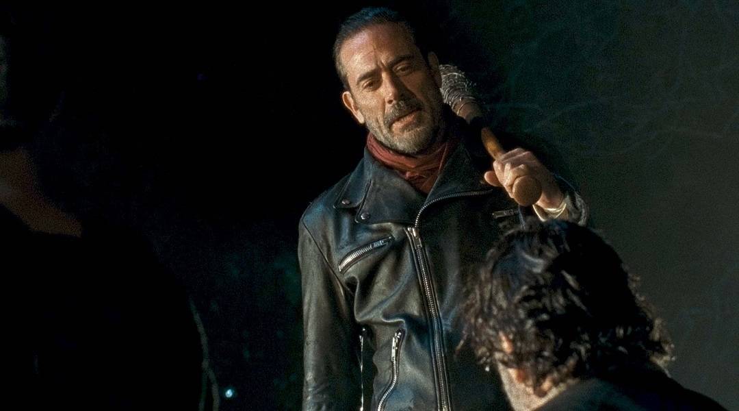negan the walking dead baseball bat scene