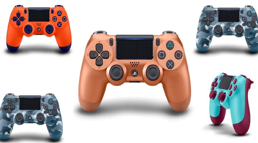 New dualshock 4 playstation controllers
