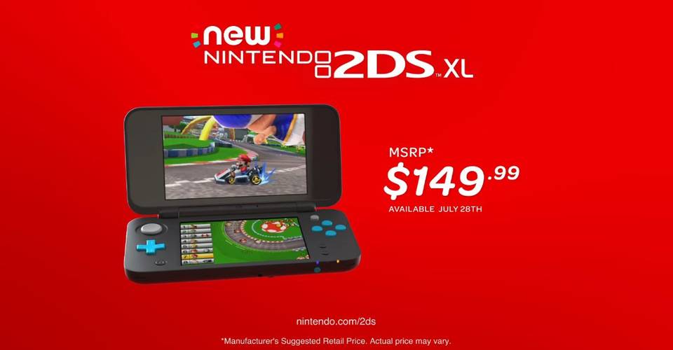 New Nintendo 2ds Xl Release Date And Price Revealed Game Rant New Nintendo 2ds Xl Release Date And Price Revealed Game Rant