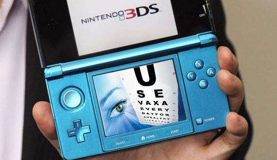 Nintendo 3DS Eye Health Warnings