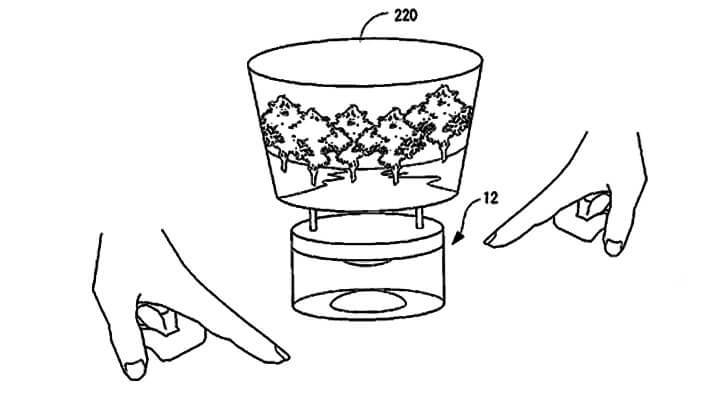 Nintendo Projector Camera Patent