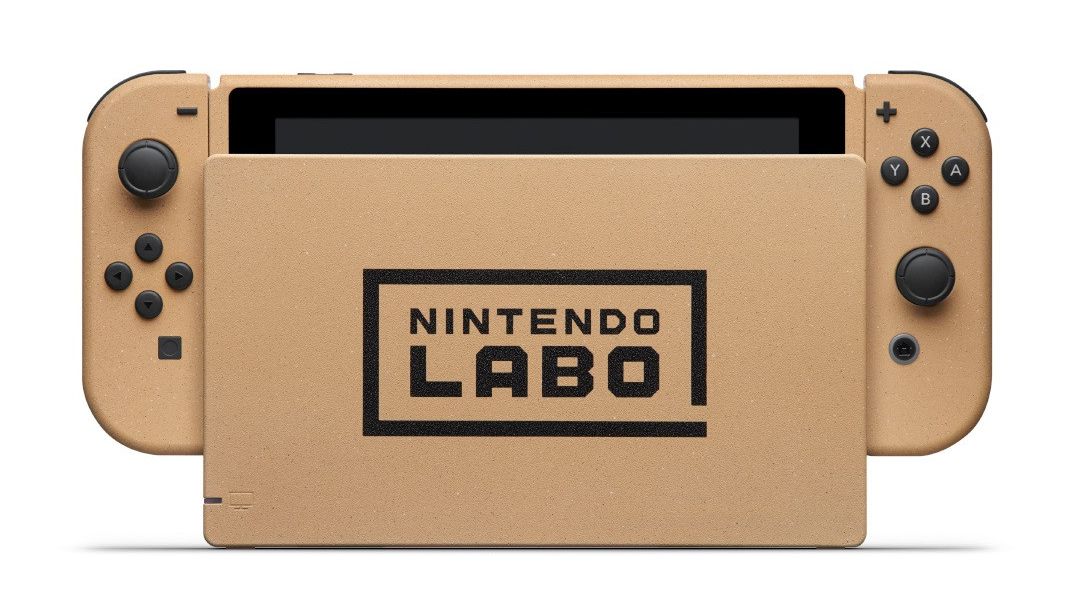 Cardboard-Themed Nintendo Switch