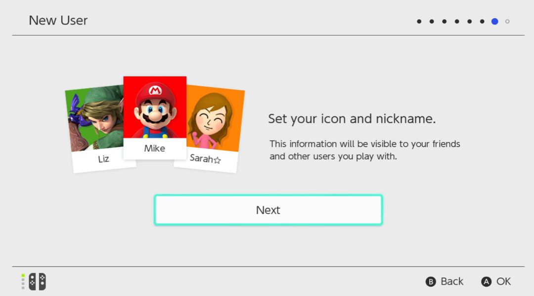 How to Add a User to Nintendo Switch