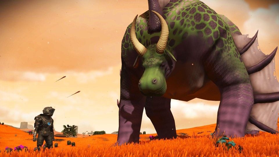 Giant alien creature