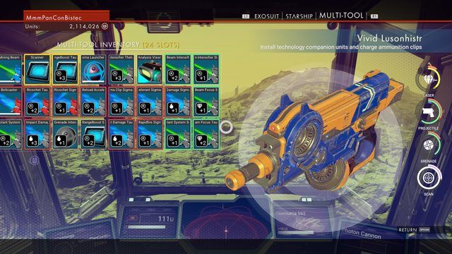 No Man's Sky Player Spends 25+ Hours on Starting Planet, Maxes Out Everything - Maxed Multi-tool