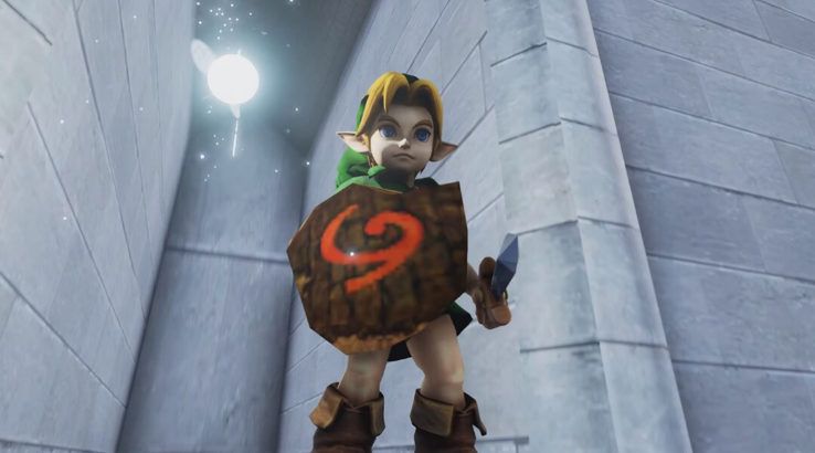 Legend of Zelda: Ocarina of Time великолепна в ремейке Unreal Engine — HD Link и Navi в ремейке Ocarina of Time