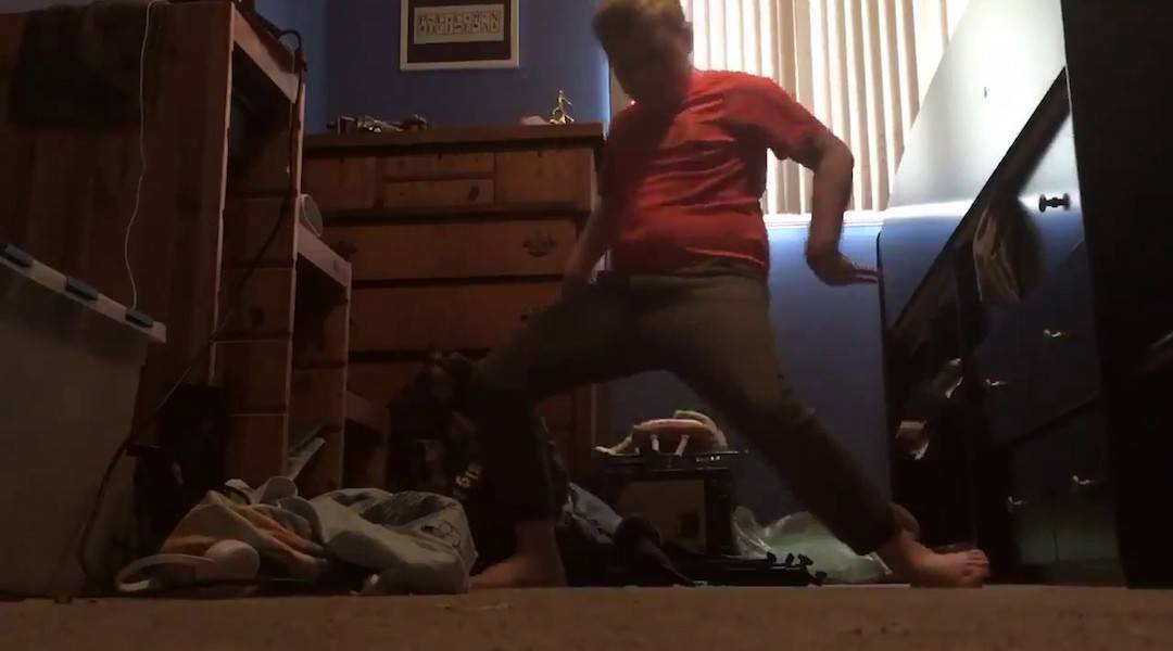 fortnite dance orange shirt