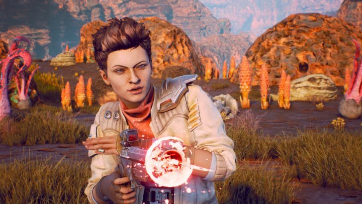 weapons in the outer worlds