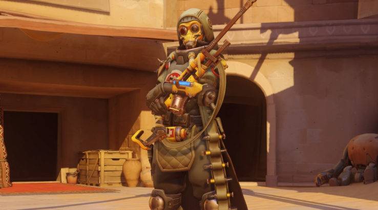 Overwatch Ana Wasteland Skin