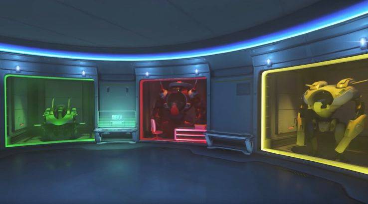 overwatch busan control map MEKA base blizzard