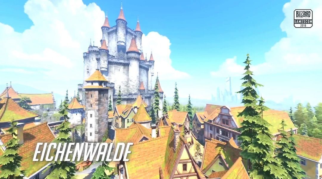 Overwatch Competitive Play Season 2, New Map Are Now Live - Eichenwalde castle