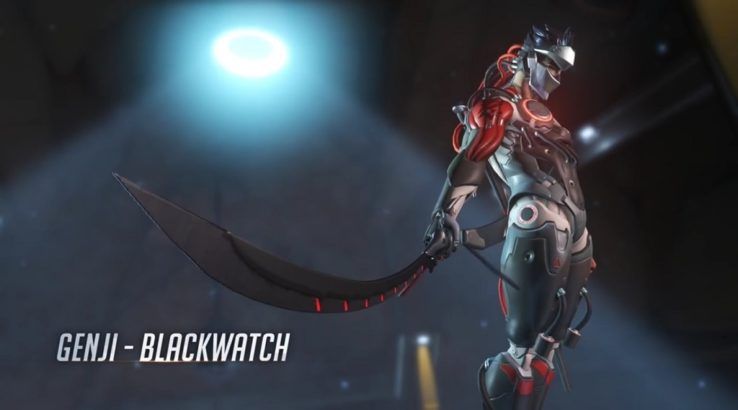 Overwatch: See the New Bastion, Blackwatch Skins - Genji