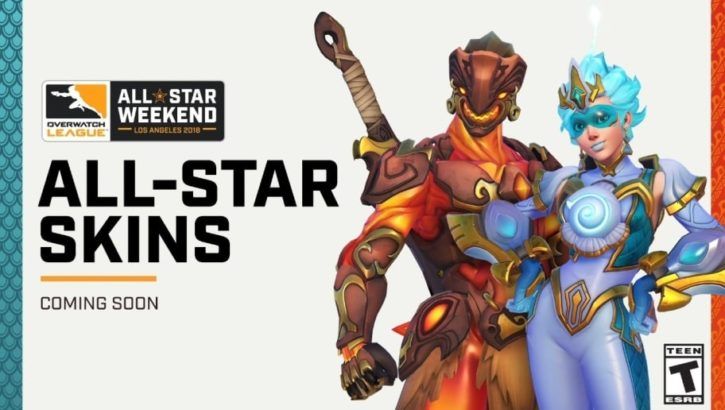 overwatch all-star skins genji tracer