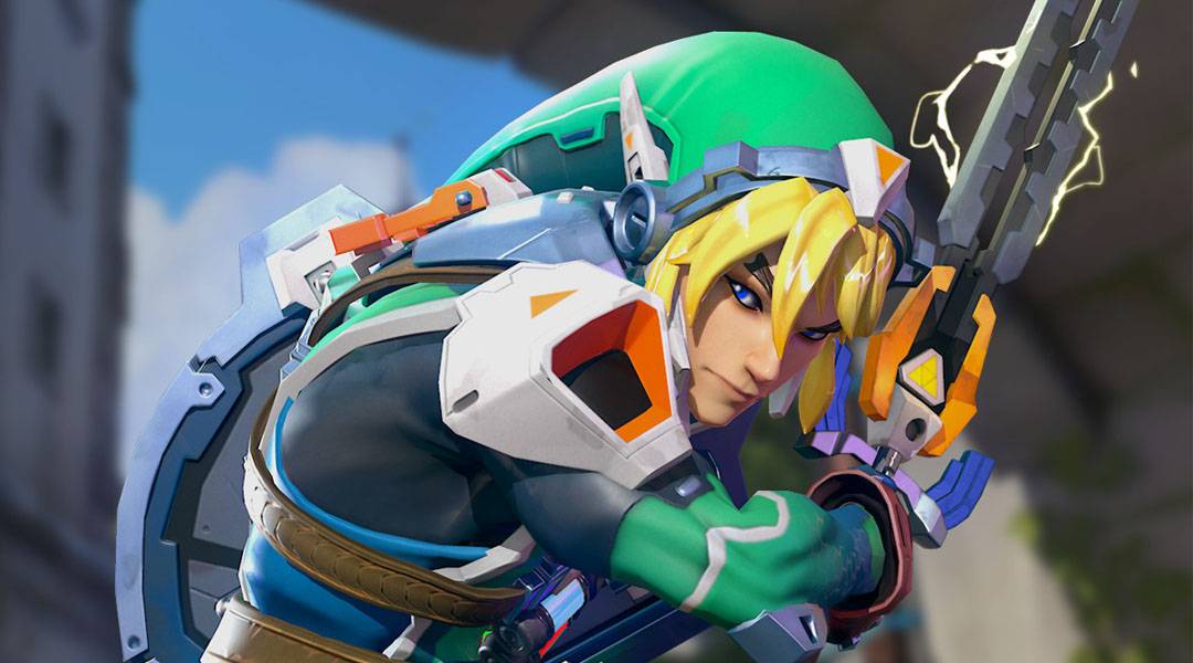 overwatch link the legend of zelda art