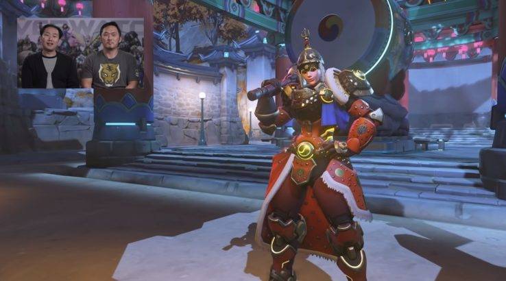 overwatch brigitte lunar new year skin