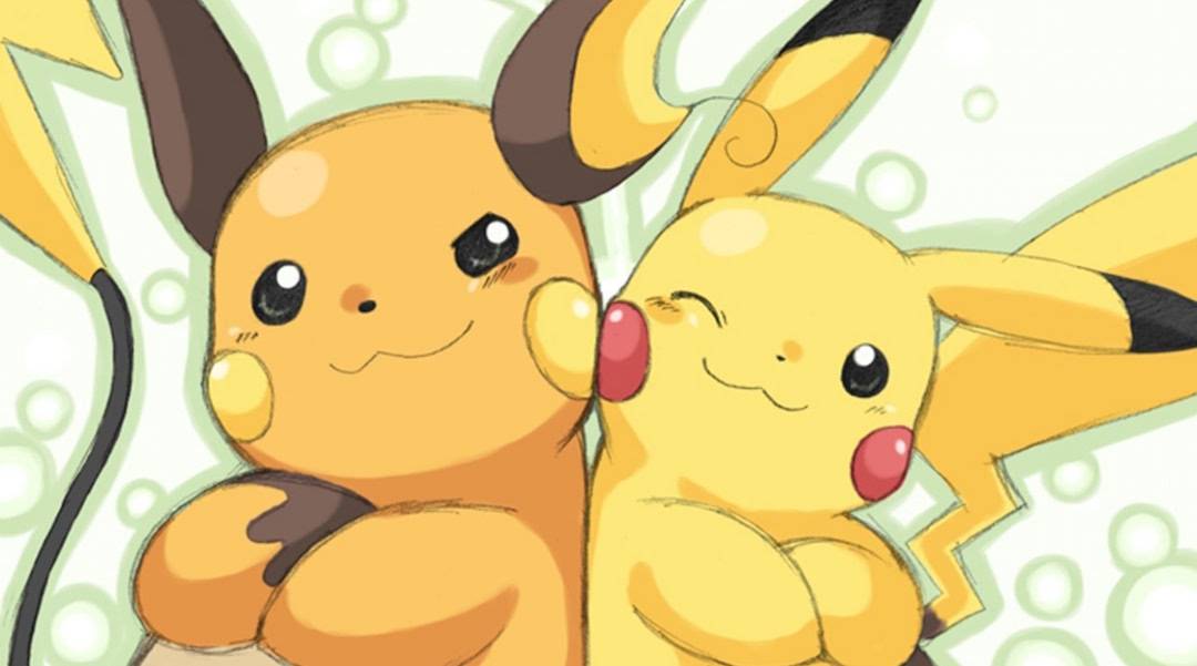 pikachu and raichu