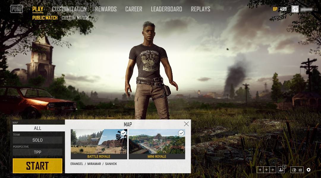 playerunknown's battlegrounds map selection feature sanhok