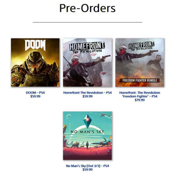 Will No Man's Sky Cost $60? - PlayStation Blog pre orders