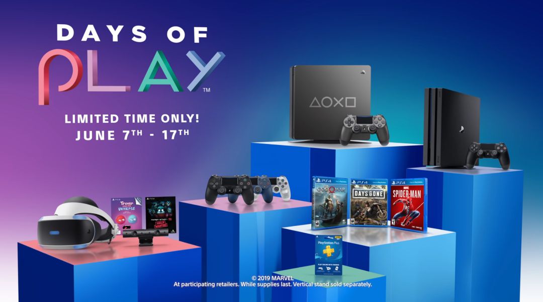 PlayStation Days of Play Sale Returns, Discounts PS4 Hardware and