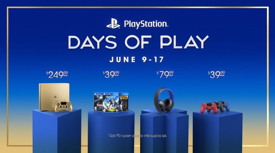 PS4 Goes on Sale During E3 Week, Gold PS4 Launch Confirmed - PlayStation Days of Play