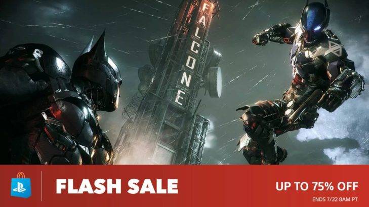 playstation plus flash sale batman