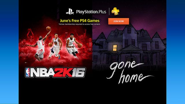 PlayStation Plus Free Games for June 2016 Revealed - NBA 2K16 and Gone Home