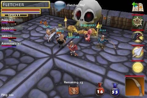 pocket legends 3d mmo iphone