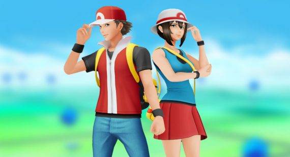 pokemon go adds leafgreen firered trainer outfits