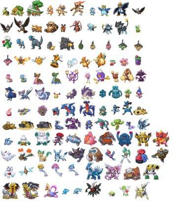 pokemon sinnoh all gen 4