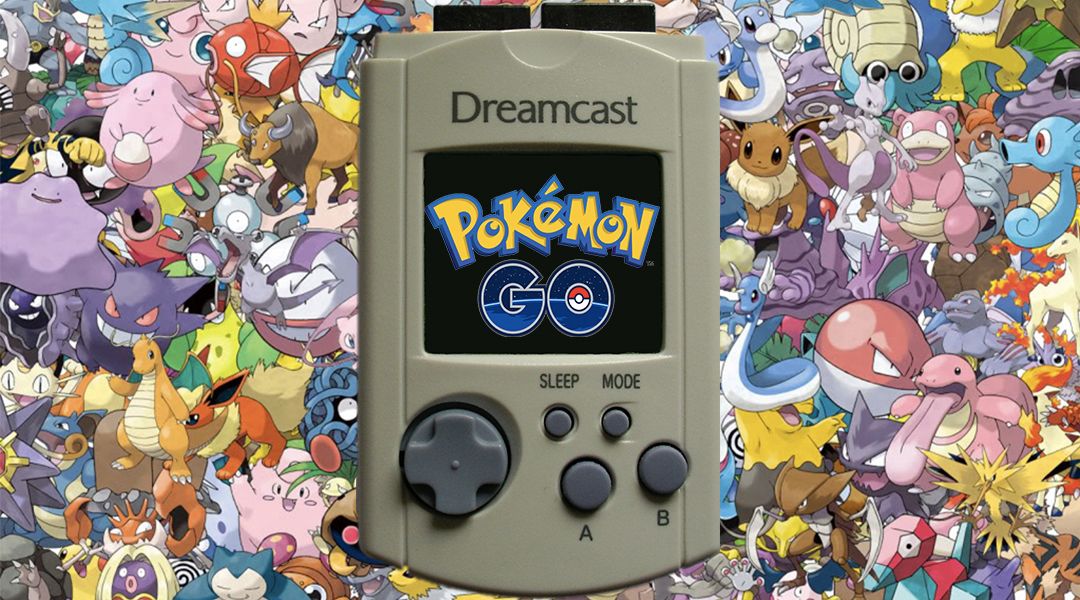 pokemon go dreamcast vmu