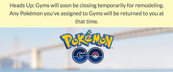 Pokemon GO Removing Key Feature Temporarily