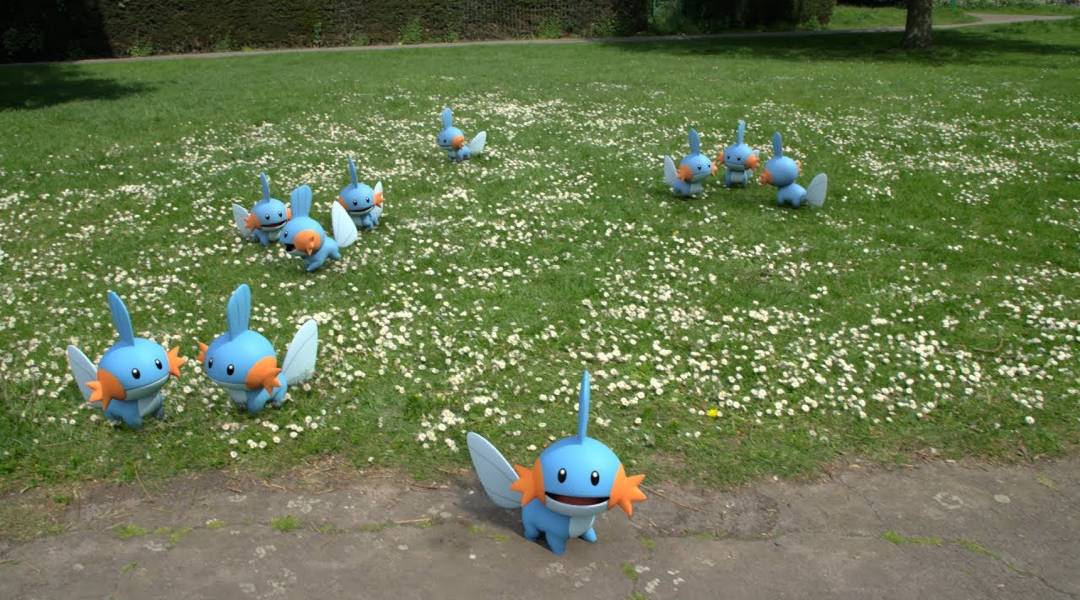 pokgemon go AR mudkip