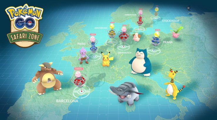 Pokemon Go How Safari Zone Events Work