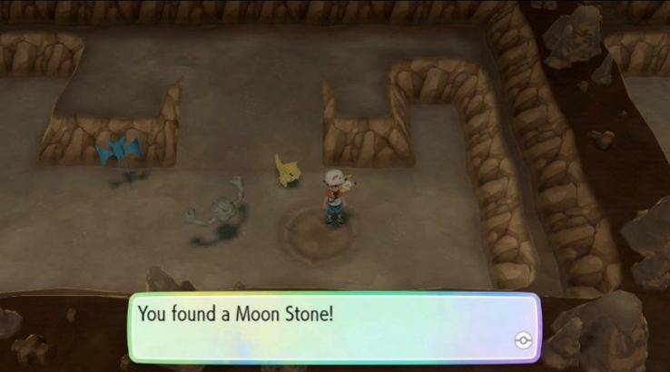 pokemon let's go mt. moon moon stone