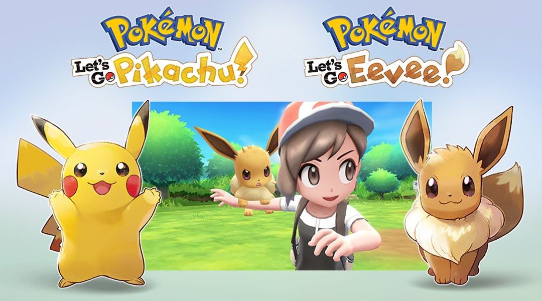 Pokemon Let's Go, Pikachu & Eevee vs. Pokemon Yellow Graphics Comparison  Surfaces