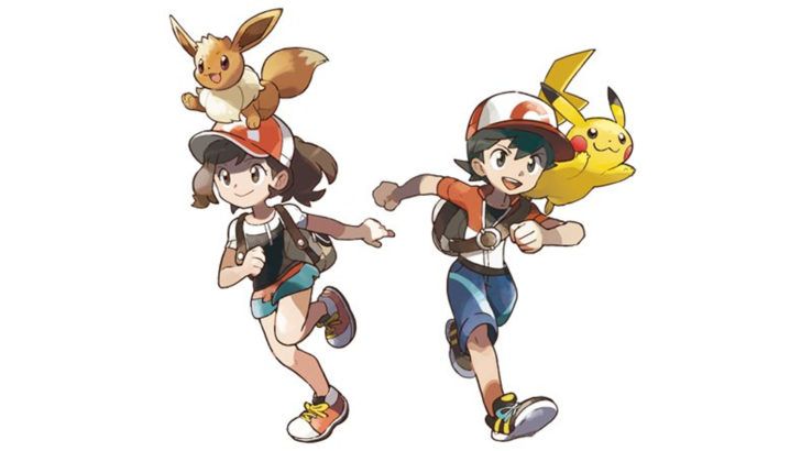 pokemon lets go pikachu eevee protagonists