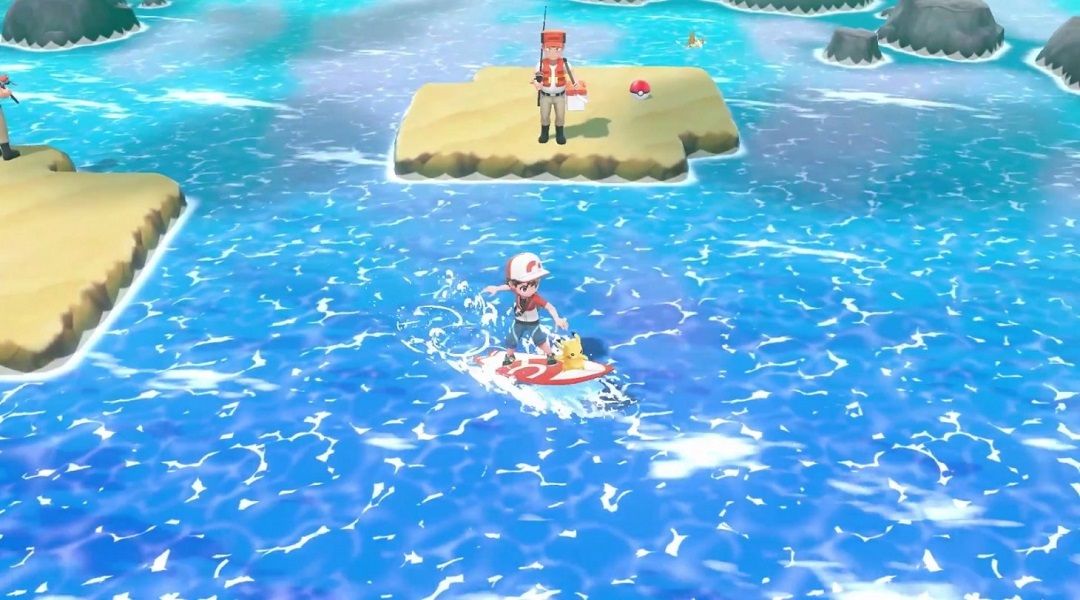pokemon let's go pikachu surf