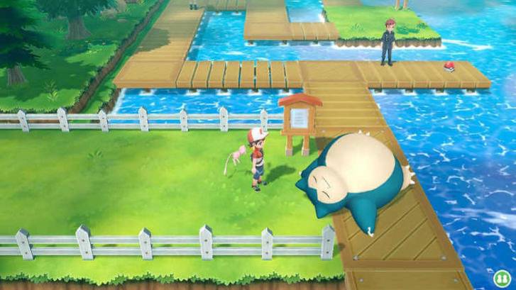 pokemon let's go sleeping snorlax