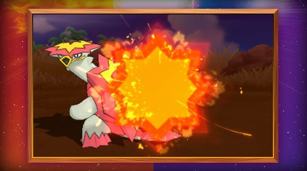 Pokemon Sun and Moon Gets New Fire/Dragon Type Pokemon - Turtonator Shell Trap ability