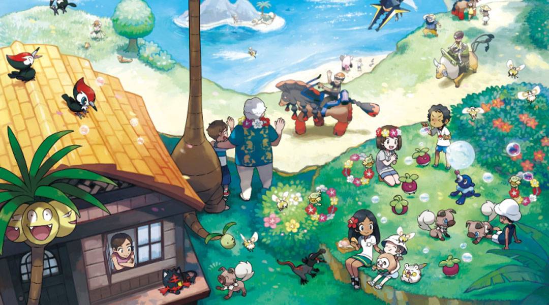 pokemon sun moon alola types