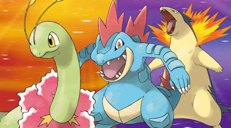 pokemon sun moon mega feraligatr typhlosion meganium