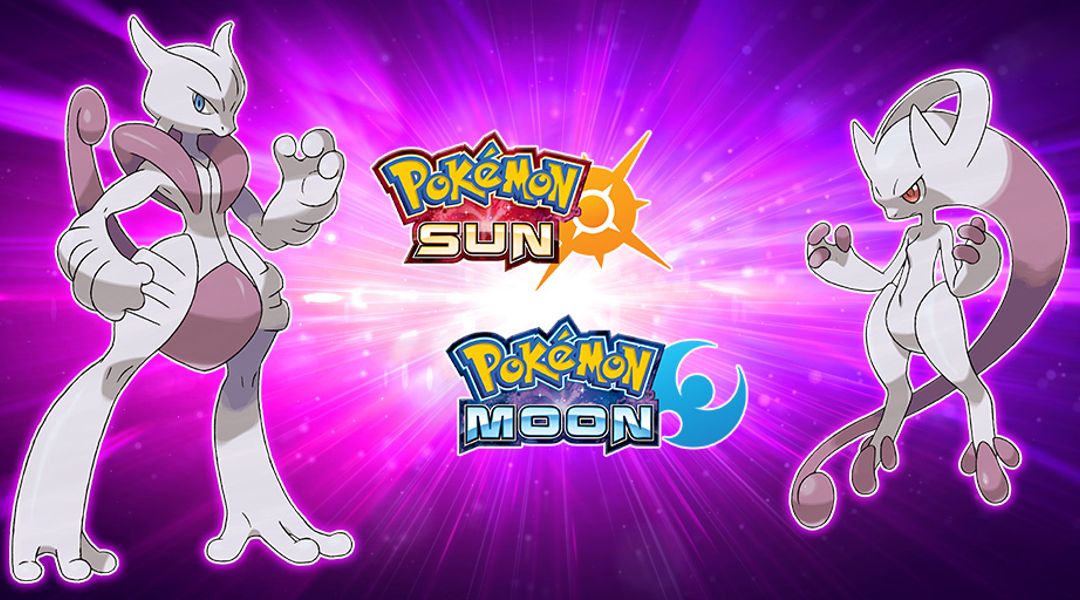 Pokemon Sun and Moon Mewtwo Mega Stone Event