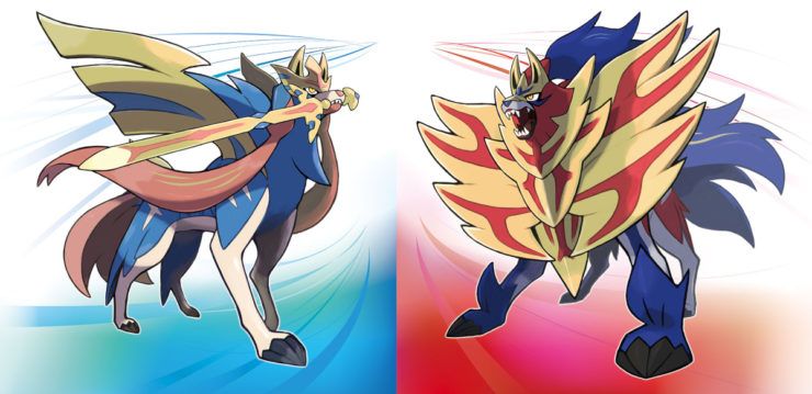 pokemon sword shield legendaries galar